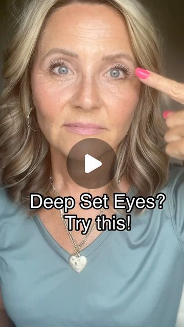 Downturned Deepset Eye Makeup, Close Set Eye Makeup, Small Eyes Eyeshadow, Deepset Eyes Makeup, Eyeliner Tutorial Under Eye, Eyeshadow As Eyeliner Looks, Eye Shadow For Deep Set Eyes, Deepest Eye Makeup, Make Up Deep Set Eyes