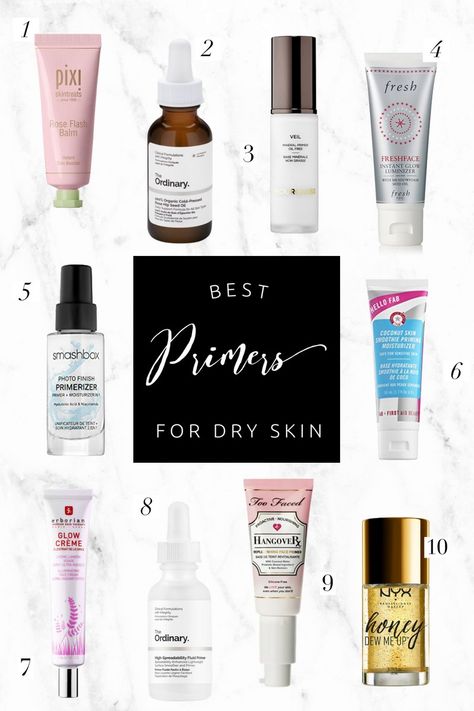 Best Primers for Dry Skin | Twinspiration Primers For Dry Skin, Best Primers, Primer For Dry Skin, Coffee Facial, Skin Care Routine For 20s, Best Primer, Home Remedies For Hair, Dry Skin Care, Skin Complexion