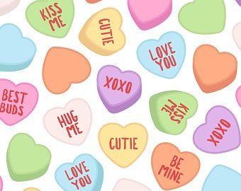 Valentine's day clip art | Etsy Candy Hearts Illustration, Candy Hearts Drawing, Candy Heart Wallpaper, Heart Candy Wallpaper, Candy Heart Drawing, Candy Hearts Wallpaper, Valentine's Candy, Valentines Clipart, Candy Drawing