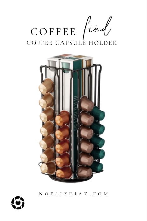 Nespresso Coffee Capsules, Coffee Capsule Holder, Capsule Holder, Coffee Pod Holder, Tower Stand, Nespresso Capsules, Coffee Capsules, Coffee Accessories, Coffee Pods