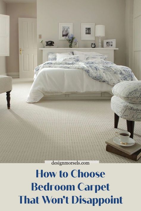 bedroom carpet Elegant Carpet Bedroom, Best Living Room Carpet, Carpet Upstairs Hallway, Pretty Carpet Bedroom, Off White Carpet Bedroom, Best Carpet For Bedrooms Modern, Neutral Bedroom Carpet Colors, Light Carpet Ideas, Ivory Carpet Bedroom