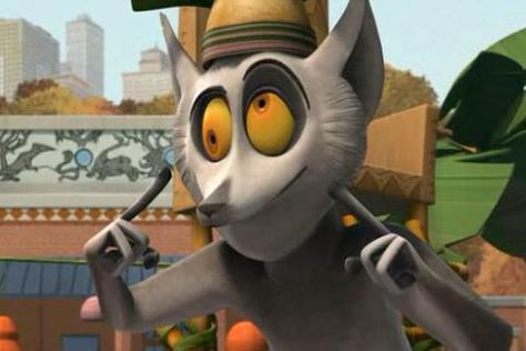 Lazy eyes Julian Core, All Hail King Julien, King Julian, King Julien, Pe Class, Penguins Of Madagascar, Dc Icons, I Kings, Eye Art