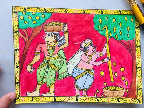 Abs Art, Paintings Easy, Painting Competition, Painting Easy, Indian Folk Art, Art Works, Folk Art, Paintings, Quick Saves