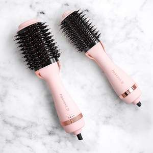 Curly Blowout, Blowout Brush, Pink Tools, Dryer Brush, Hair Dryer Brush, Blowout Hair, Bouncy Curls, Sleek Hairstyles, Our Baby