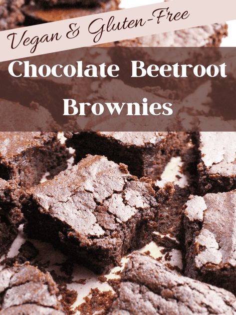 Gluten Free Beetroot Brownies, Beetroot Chocolate Brownies, Vegan Beetroot Brownies, Beetroot Brownies Healthy, Regular Brownies, Beetroot Brownies, Beet Brownies, Vegan Gluten Free Brownies, Gluten Free Chocolate Brownies