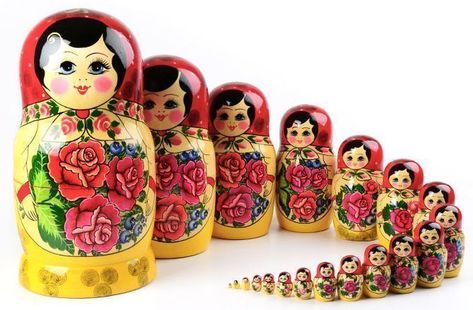 Stacking Dolls, Babushka Dolls, Russian Folk Art, Russian Dolls, Russian Nesting Dolls, Matryoshka Doll, Russian Folk, Russian Doll, Russian Art