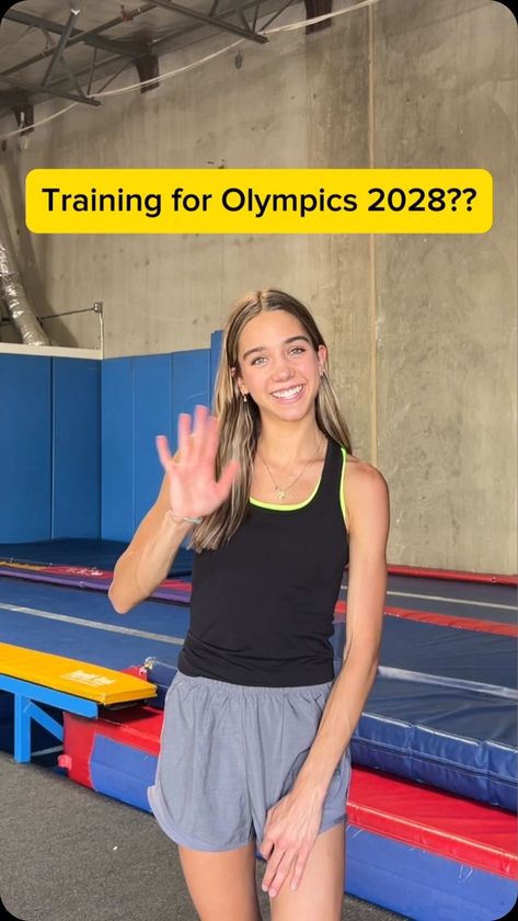 Rylie Shaw | wish me luck for the next Olympics!! I’ll need a lot of it 😂 #cheer #gymnastics #tumbling #olympics #sports #flips #challenge | Instagram Tumbling Cheer, Gymnastics Moves, Gymnastics Tumbling, Challenge Instagram, Acro Dance, Back Tuck, Gymnastics Skills, Gymnast, Tumbling