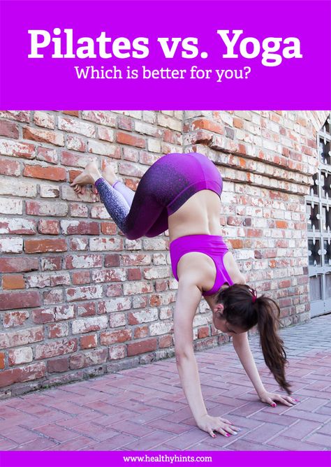 Yoga and pilates are often grouped together in the same category, but what many… Pilates Vs Yoga, 30 Days Workout Challenge, 30 Days Workout, Pilates Benefits, Yoga And Pilates, 30 Day Fitness, Chair Yoga, 30 Day Workout Challenge, Different Exercises