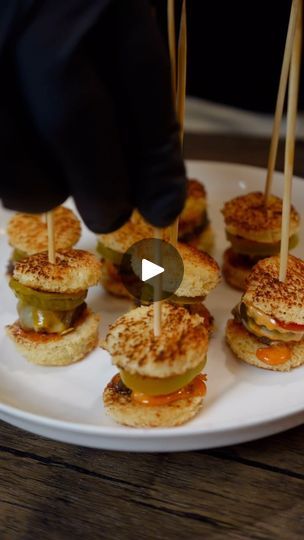 168K views · 73K reactions | “🔥 Mini Cheese Burger Skewers 😱 – Skewer your hunger with the ultimate party pleasers! 🍔🎉 

“Take your party to the next level with these mini burgers on skewers! Perfectly sized for easy snacking, each bite is packed with all the classic flavors you love. Whether you’re hosting a backyard BBQ or an elegant soirée, these mini burger bites are sure to be a hit. Skewered for your convenience, they’re the ultimate finger food that’s as fun to eat as it is delicious. Get ready to impress your guests and make your gathering unforgettable!”

Order the HOF Steakhouse Seasoning at www.hesgotflavor.com

#burgers #backyardbbq #viral #hesgotflavor #recipes #reels @instagram #cheflife #beef #cheeseburger | Miguell Martinez | Tommy Richman · DEVIL IS A LIE Burger Skewers, Mini Burger Bites, Steakhouse Seasoning, Burger Bowl, Mini Cheeseburger, Burger Bites, Mini Burger, No Cook Appetizers, Appetizers Easy Finger Food