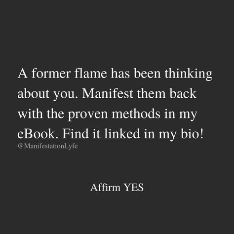 Manifest it 👇 Explore my proven E-books tailored towards love and reconciliation. Comment EBOOK and I'll message you with more info! Follow my page @manifestationlyfe for more angel numbers, affirmations, manifestation and law of attraction content! 🙌 #zodiacsigns #innerknowing #soulawakening #fifthdimension #lawofattraction #manifestation #inspiration #higherself #inspirationalquotes #affirmation #motivation #spiritualawakening Manifestation Relationships, Manifestation Inspiration, Affirmation Motivation, Fifth Dimension, Follow My Page, Angel Numbers, E Books, Spiritual Awakening, Law Of Attraction