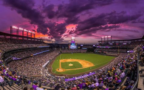 July 22, 2017 - The Colorado Rockies take on the Pittsburgh Pirates at Coors Field. (Photo by Kyle Cooper) Coors Field, Colorado Rockies Baseball, Rockies Baseball, Field Wallpaper, Shingle Colors, The Last Kingdom, Baseball Stadium, Beautiful Disaster, Beauty Wallpaper