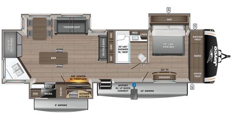 Campsite Decor, Hybrid Travel Trailers, Jayco Travel Trailers, Jayco Rv, Travel Trailer Floor Plans, Rv Floor Plans, Rv Camping Tips, 2023 Travel, Fun Baking