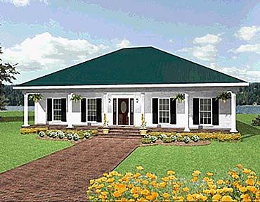 Fabius Southern Style House Plans, Southern House Plan, Farmhouse Floor Plans, Southern House, Southern Design, Bathroom Farmhouse Style, Southern House Plans, Farmhouse Style House Plans, Country House Plan