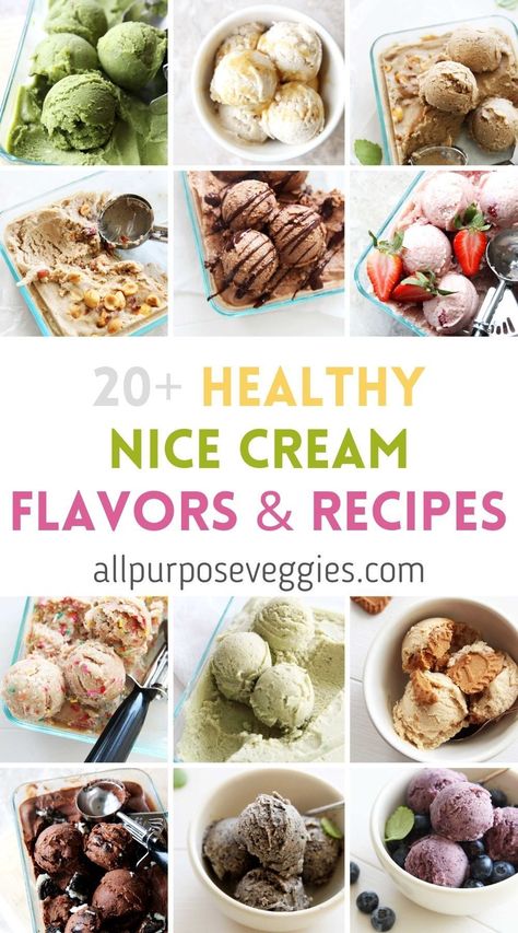 Vegan Nicecream Banana, Vitamin Ice Cream Recipes, Vitamix Recipes Nice Cream, Healthy Dessert Substitutes, Low Calorie Vegan Ice Cream, Homemade Ice Cream Recipes Healthy, Nice Cream Recipes Strawberry, Ice Cream Made From Bananas, Healthy Alternatives To Ice Cream