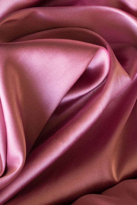 Pastel Red, Clothing Fabric, Pink Collection, Dressmaking Fabric, Dusky Pink, Satin Color, Fashion Inspiration Design, Deep Pink, Color Fabric