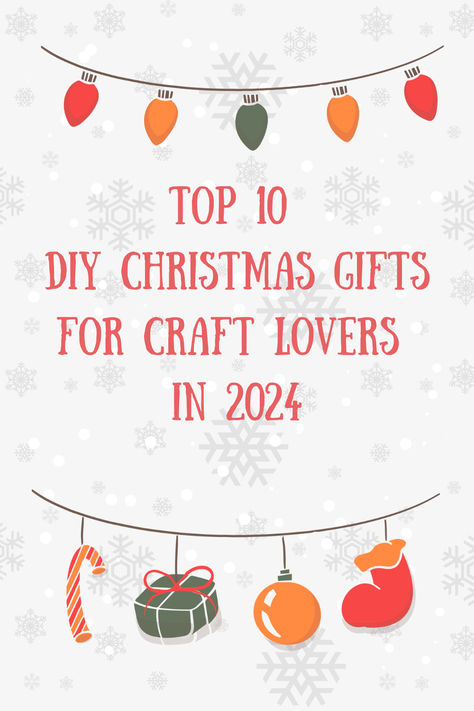 Discover the best DIY Christmas gifts for craft lovers! This list features trending craft kits and tools Crafty Christmas Gift Ideas, Best Diy Christmas Gifts, Trending Crafts, Top 10 Christmas Gifts, Crafty Christmas, Small Christmas Gifts, Needle Embroidery, Punch Needle Embroidery, Craft Lovers