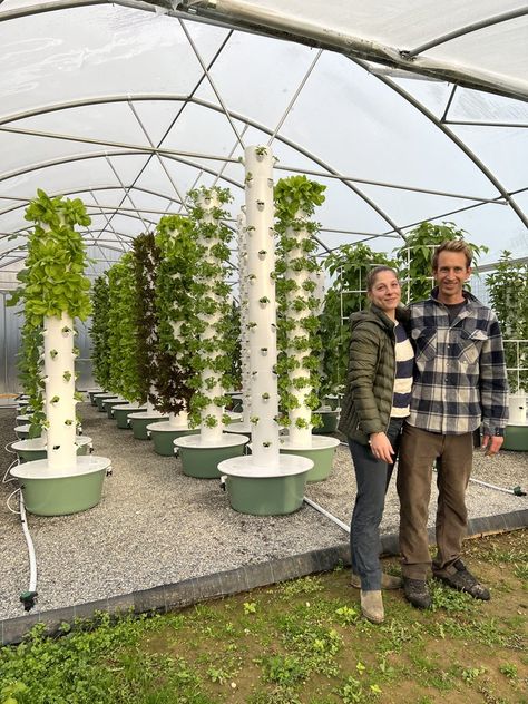 Easy-Peasy-Tower-Farm-Italy Agritourism Farms, Plant Tower, Aeroponic System, Garden Tower, Vertical Farm, Greenhouse Farming, Commercial Farming, Farming Technology, Backyard Chicken Coop Plans