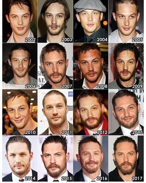 The evolution of tom hardy #lovetomhardy Tom Hardy Photos, Thomas Hardy, Romy Schneider, Tommy Boy, Celebrities Humor, Tom Hardy, Future Husband, Movie Stars, Evolution