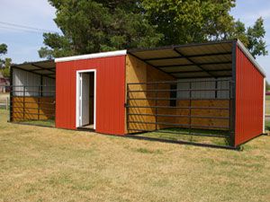 Horse Shelters, Paddock Trail, Small Horse Barns, Horse Shed, Livestock Shelter, Diy Horse Barn, Horse Barn Ideas Stables, Barn Stalls, Loafing Shed