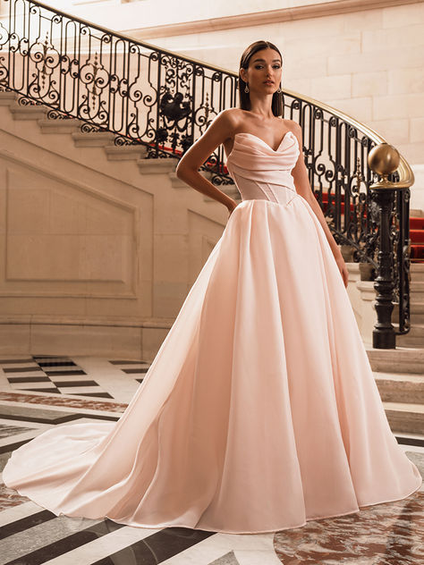 ELYSEE 2025 POP UP! Preview Elysee’s new 2025 collection, only at Eternal Bridal. Sydney | 9th - 31st August. Melbourne | 6th - 30th September. Receive 10% off when you say ‘yes’ to the dress at your Pop Up appointment. Click to book now. Organza Ball Gown, Colored Wedding Gowns, Australian Brides, Colored Wedding Dress, Top Wedding Trends, Blush Wedding Dress, Casablanca Bridal, Country Wedding Decorations, Fairy Tale Wedding Dress