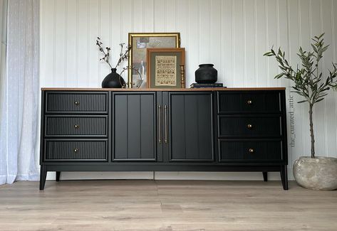 Paint furniture black