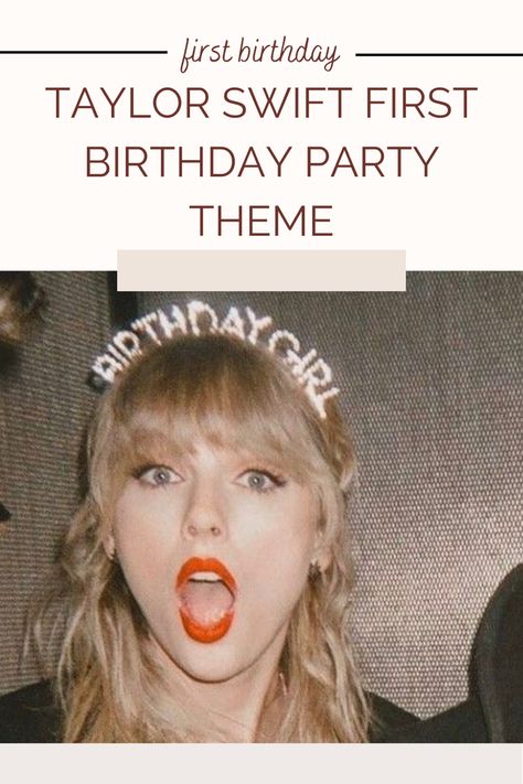 Taylor Swift First Birthday Party, Taylor Swift Party Theme, First Birthday Theme, 22 Taylor, Themed First Birthday, Taylor Swift Party, First Birthday Party Themes, First Birthday Themes, Baby Birthday Party