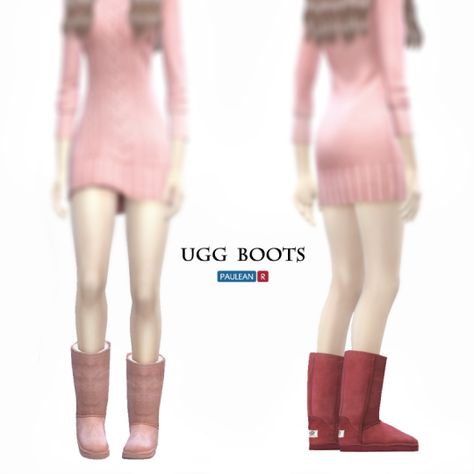 Paulean R Sims Sims 4 Ugg Boots, Sims 4 Ugg, Toddler Ugg Boots, Girl Uggs, Birthday Clothes, Sims 4 Blog, 17 Birthday, Cc Shoes, Sims 4 Cc Shoes