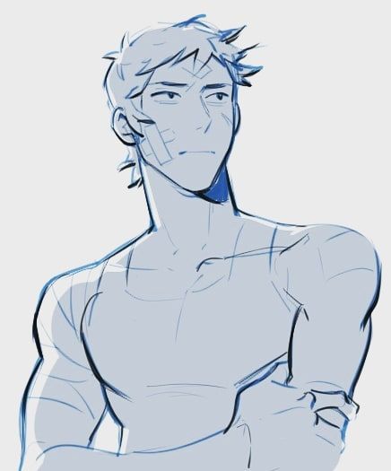 Older Lance Mcclain, Lance Mcclain Hot, Voltron Lance Fan Art, Lance Fanart Voltron, Lance Mcclain Aesthetic, Lance Voltron Fanart, Older Male Character Design, Lance Fanart, Lance Mcclain Fanart