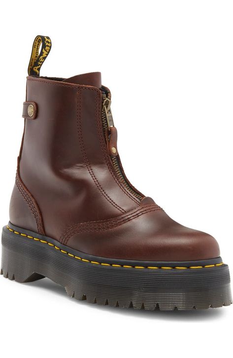 Dr Martens Jetta, Platform Docs, Platform Boots Women, Unisex Shoes, Leather Boot, Women Men Shoes, Doc Martens, Platform Boots, Pull Tab