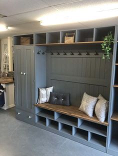 Boot Room Storage, Boot Room Utility, Utility Room Designs, Mudroom Remodel, Hall Cupboard, Hallway Furniture Storage, Mud Room Entry, Mudroom Decor, Mudroom Ideas