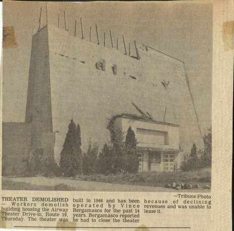 the  Air  Way Drive-In in Meadville Pa..built in 1946 and believe it was tore down in 1981 or 82 Meadville Pa, Rome History, Drive In Movie Theater, Drive In Theater, Movie Theaters, Drive In Movie, Back To Nature, Movie Theater, Drive In