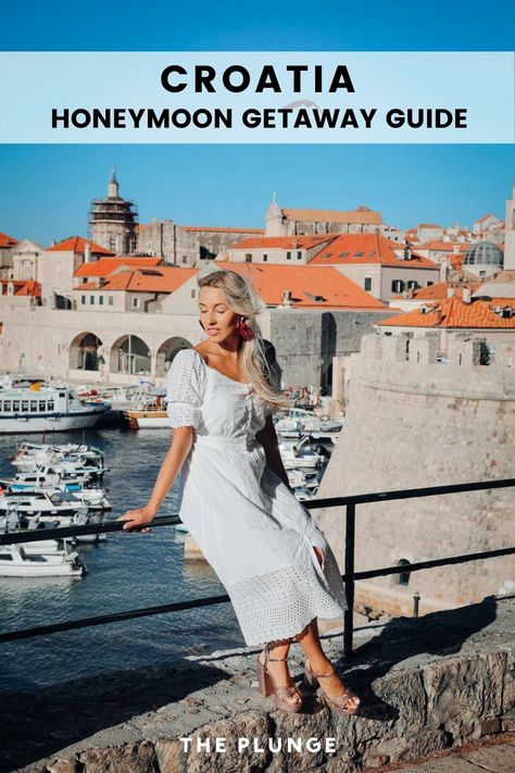 Honeymoon In Croatia, European Honeymoon Itinerary, Honeymoon Croatia, Croatia Outfits, European Honeymoon Destinations, Croatia Island Hopping, Planning 2024, Cheap Honeymoon, European Honeymoon