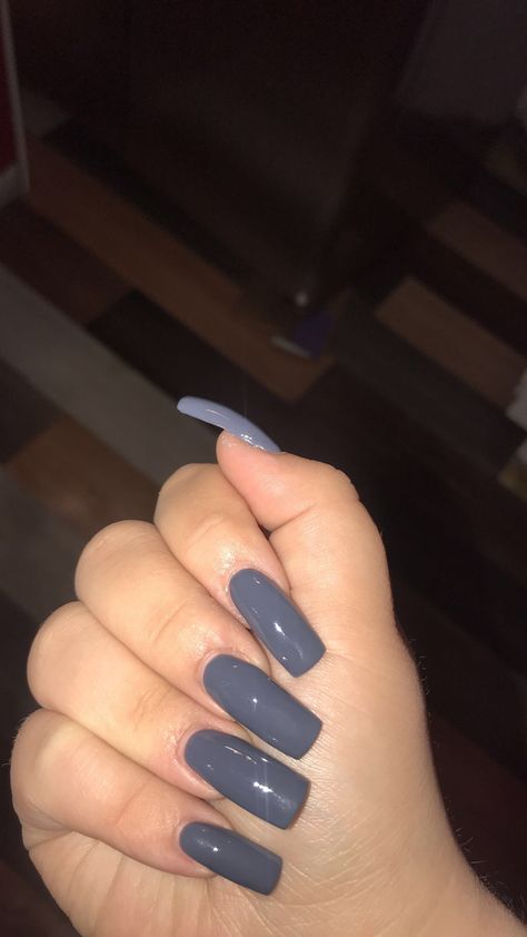 graphite blues 🌚 Graphite Nails, Nail Ideas, Nails, Beauty