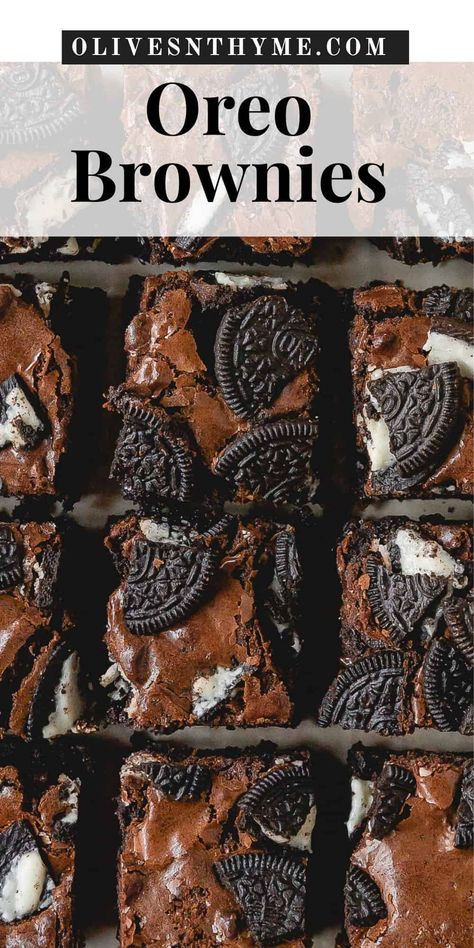 Cake Box Brownies, The Best Brownies Ever, Oreo Brownies Recipe, Best Brownies Ever, Boxed Brownies, Hot Chocolate Brownies, Oreo Brownie, The Best Brownies, Banana Coffee Cakes