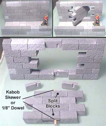 2 Diorama Tips And Tricks, Dnd Modular Terrain Diy, Diy Dnd Miniatures Tutorials, Diy Terrain Miniatures, Dungeons And Dragons Miniatures Diy, Homemade Dnd Terrain, Dnd Terrain Ideas, Dnd Buildings Diy, D&d Miniatures Diy