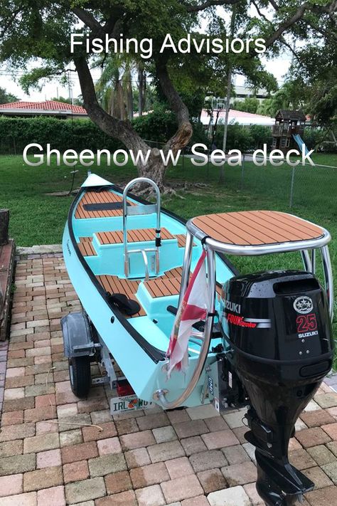 Sea deck John Boat Build, Mini Bass Boats, Jon Boat Fishing, Air Boats, Micro Skiff, Ocean Fishing Boats, Skiff Boat, Fly Fishing Boats, Duck Hunting Boat