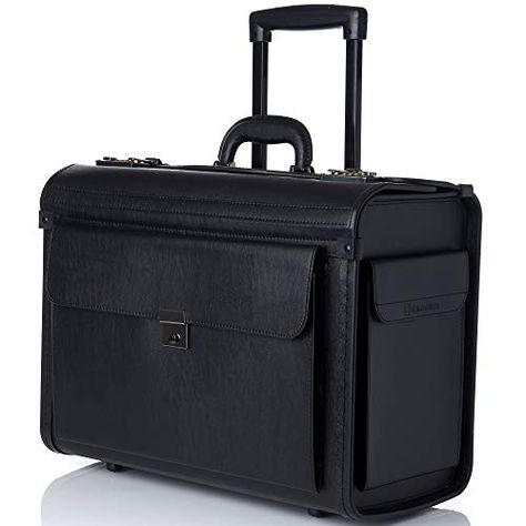 Alpine Swiss Rolling 17" Laptop Briefcase on Wheels Attache Lawyers Case Legal Size Rolling Briefcase, Brief Case, Hungry Children, Compartment Organizer, Carry On Size, Laptop Briefcase, Best Laptops, Computer Bags, Leather Briefcase