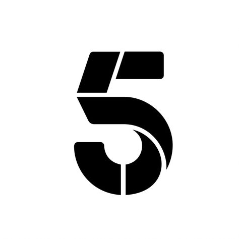 Number 5 Typography Design, 5 Number Logo Design, 5 Number Logo, 5 Logo Design Number, Uk Logo, Lana Del Rey Art, Metal Fabrication Tools, Entertainment Logo, Download Hair