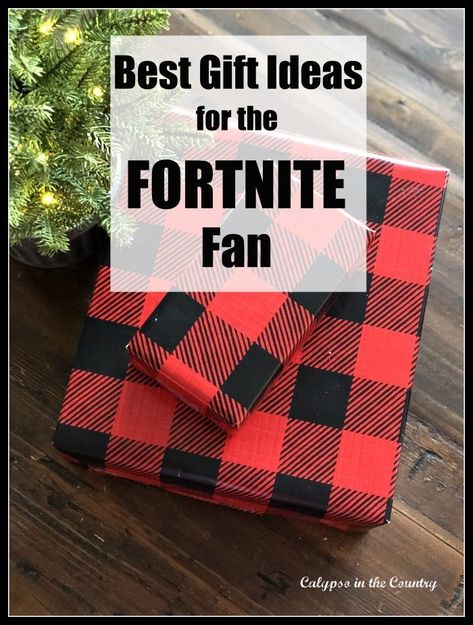 Gift Guide for Boys Who Love Fortnite - Great Christmas gift ideas for video game players including those Fortnite fans!  #giftguide #giftideas #christmasgifts #giftsforhim #giftsforboys #fortnite Fortnite Gift Ideas, After Christmas Decorating Ideas, Fort Nite, Fleece Projects, Gifts For Teen Boys, Holiday Mantel, Christmas Baskets, Presents For Kids, Christmas Table Settings