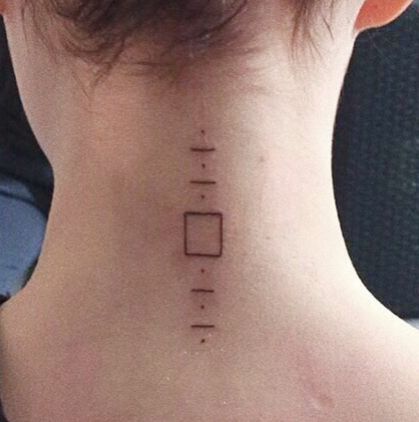 Maze Runner Tattoo Maze Runner Neck Tattoo, Maze Runner Inspired Tattoos, Tmr Tattoos, Maze Runner Tattoo Ideas, Maze Runner Tattoo, Newt Tattoo, The Maze Runner Newt, Maze Tattoo, Maze Runner Newt