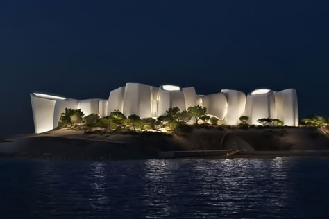 Foster + Partners Designs Marine Life Institute on Red Sea Coastline | Hypebeast Marine Architecture, Coral Architecture, Ocean Architecture, Biology Lab, Foster Partners, Coral Design, Parametric Design, Big Reveal, Light Pollution