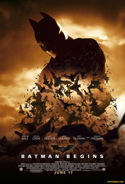 After training with his mentor, Batman begins his war on crime to free the crime-ridden Gotham City from corruption that the Scarecrow and the League of Shadows have cast upon it. Batman Begins Movie, Batman Film, The Dark Knight Trilogy, Photo Star, Dark Knight Rises, Movies Worth Watching, Batman Begins, Mad Max Fury Road, I Love Cinema