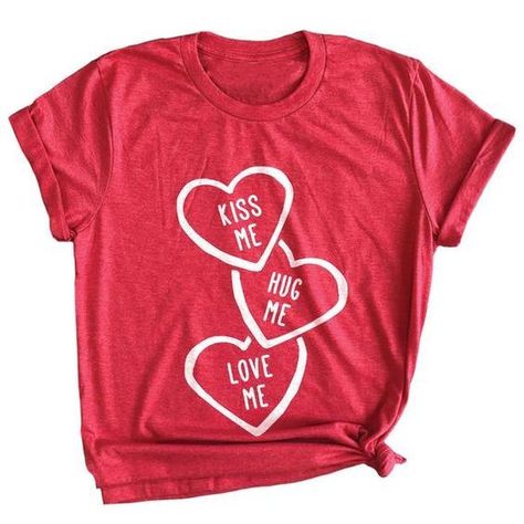 Introducing our Conversation Hearts Unisex Shirt - the perfect way to show your love all year long! Made with the softest fabric, this shirt will keep you comfortable and stylish. With its trendy design and versatile fit, it's great for any occasion. Get ready to ignite smiles and create lasting connections with this heartwarming shirt. Order now and #sharethelove #wearwithpride #heartfeltstyle. Valentine Shirts Vinyl, Teacher Diy, Valentine Shirts, Cricut Decals, Heart Tshirt, Diy Shirts, Conversation Heart, Christmas T Shirt Design, Conversation Hearts