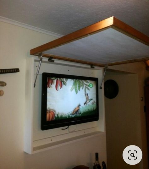 Tv Cover Up, Best Tv Wall Mount, Outdoor Tv Cabinet, Tv Enclosure, Hide Tv, Decor Around Tv, Tv Over Fireplace, Hidden Tv, Tv Covers