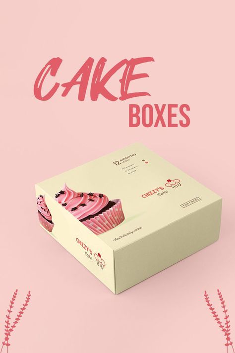 Custom Cake Boxes Packaging Boxes Design, Boxes Design Ideas, Boxes Design, Different Types Of Cakes, Cake Branding, Corrugated Board, Cake Boxes, Packaging Company, Cake Packaging