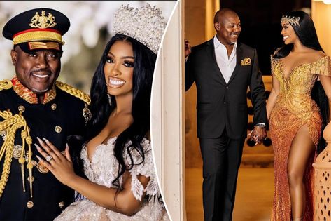 Porsha Williams Wedding, Porsha Williams, Housewives Of Atlanta, Embroidered Bodice, Matron Of Honour, Celebrity Lifestyle, Celebrity Kids, 4 Dresses, Different Dresses