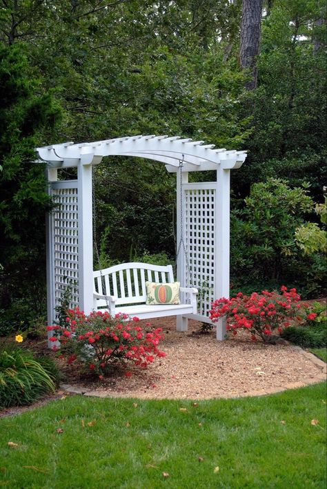 Pergola Arbor, Swing Set Plans, Pergola Diy, Cheap Pergola, Pergola Swing, Pergola Ideas, Pergola Design, Garden Arbor, Garden Wallpaper