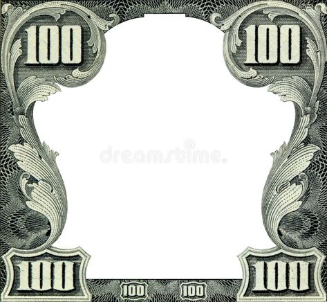 Dollars frame. One hundred dollar empty frame isolated on white , #affiliate, #dollar, #frame, #Dollars, #white, #isolated #ad 3d Dollar Sign Drawing, 100 Dollar Bill Tattoo Designs Stencil, Dollars Tattoo Design, Money Filigree, 100 Dollar Bill Tattoo Designs, Dollar Bill Tattoo, 100 Dollar Bill Tattoo, Dollar Illustration, Money Symbols