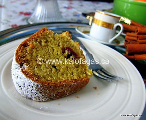 Lenten Cake | Kalofagas.ca Lenten Desserts, Orthodox Lenten Recipes, Greek Cake, Lenten Recipes, Greek Cookies, Lent Recipes, Greek Sweets, Greek Easter, Greek Desserts