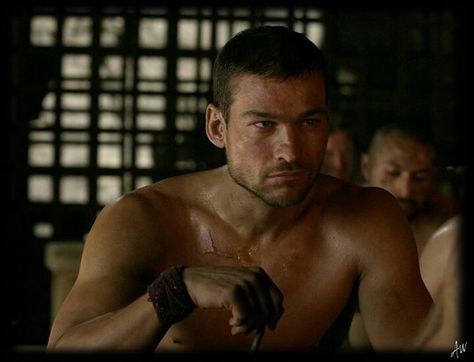 Andy♡ Spartacus Series, Andy Whitfield, Spartacus Blood And Sand, Man Candy, Favorite Tv Shows, Aesthetic Wallpapers